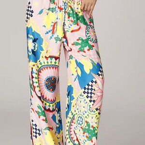 NWT | Maeve Straight Leg Pull On Silky Trousers, Size S